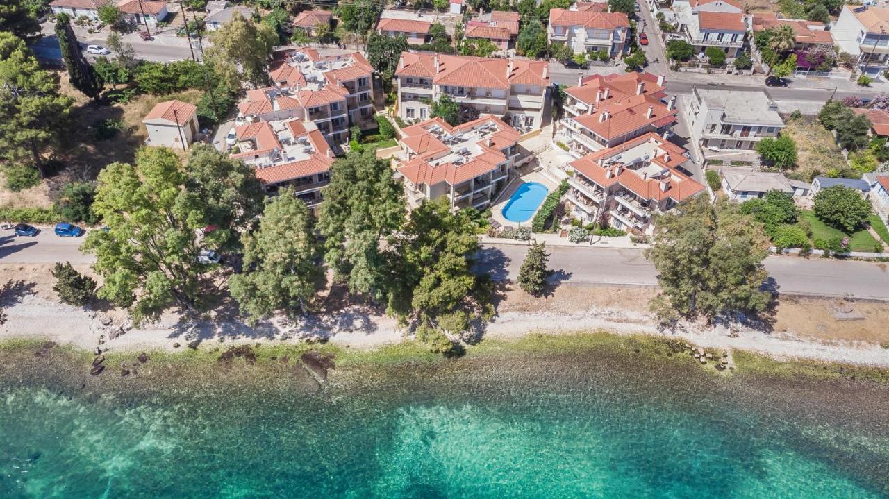 Meliti Waterfront Suites Karavomylos Esterno foto